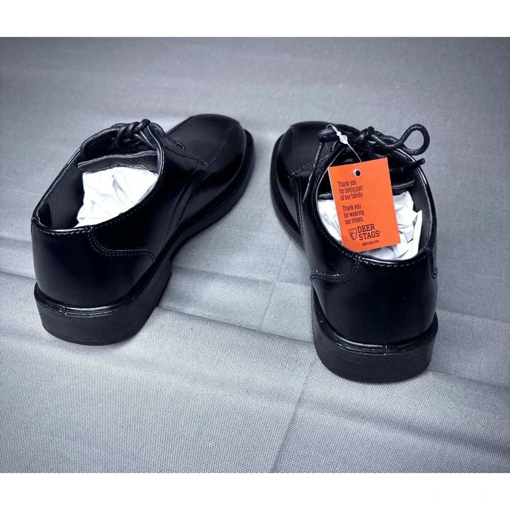 Deer Stags Gabe boys' dress oxfords size 3½ M NIB